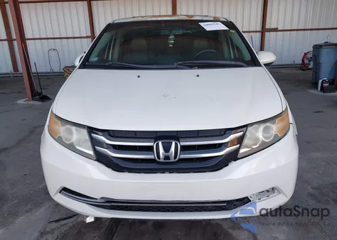 2014 Honda Odyssey Ex-L из США, поврежденный, VIN 5FNRL5H64EB090685